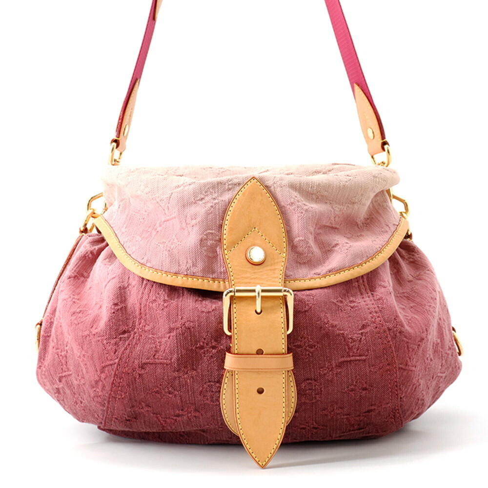 Louis Vuitton Monogram Denim Sunshine NM Shoulder Bag M93183 LOUIS VUITTON Ha...
